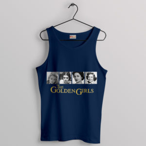 1985 Characters Golden Girls Young Navy Tank Top