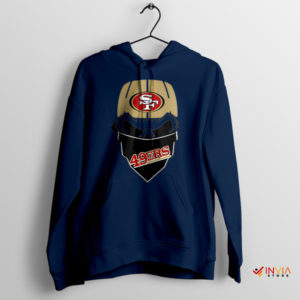 49ers Running Backs Football Graphic Navy Hoodie