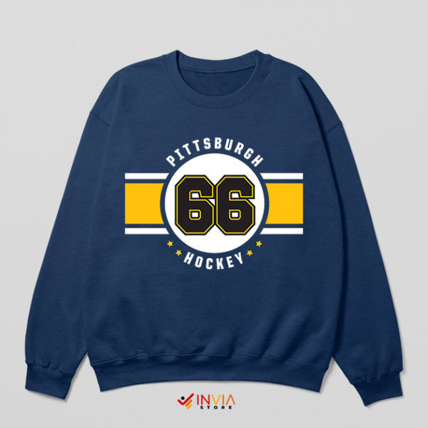 68 Pittsburgh Penguins Gear NHL Navy Sweatshirt