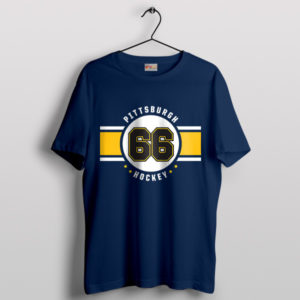 68 Pittsburgh Penguins Retro Jaromír Navy T-Shirt