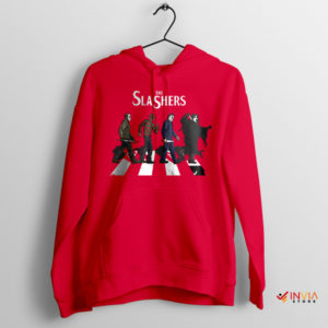 Abbey Road Horror Movie Villains Red Hoodie