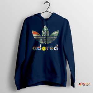 Adored Adidas Meme Symbol Navy Hoodie