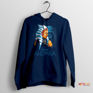 Ahsoka Legacy Lightsaber Darth Vader Navy Hoodie