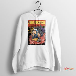 Ahsoka Tano Sexy Pulp Fiction Poster White Hoodie