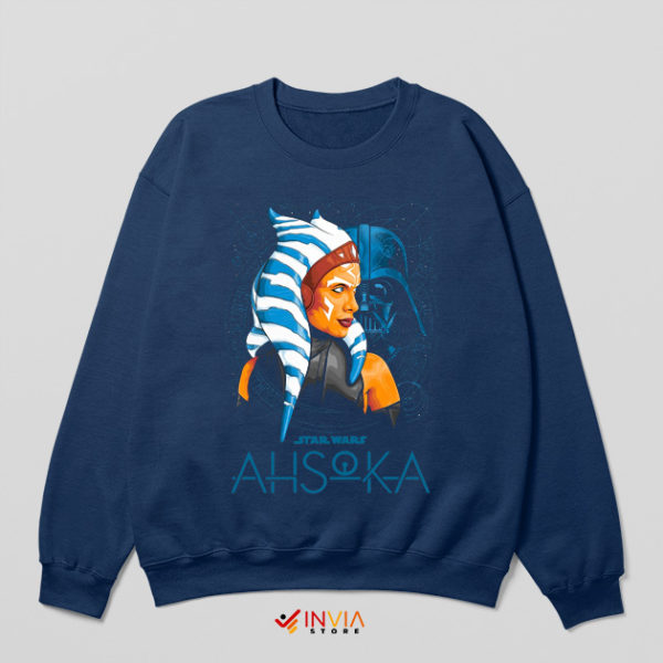 Ahsoka Tano the Mandalorian 3 Navy Sweatshirt