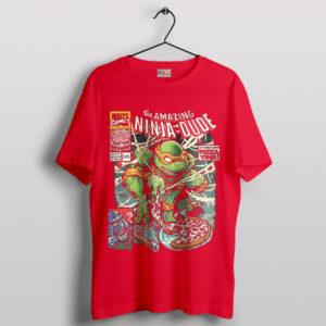 Amazing Teenage Ninja Turtles Comic Red T-Shirt