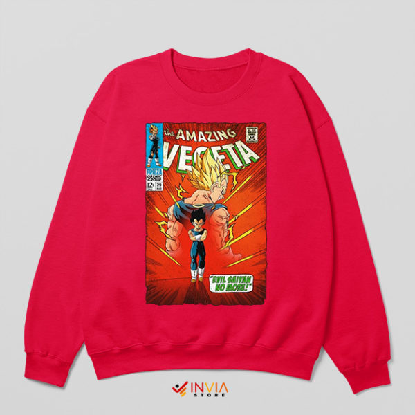 Amazing Ultra Ego Vegeta Red Sweatshirt