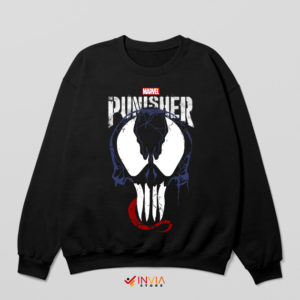 Anti Venom Marvel Punisher Logo Sweatshirt