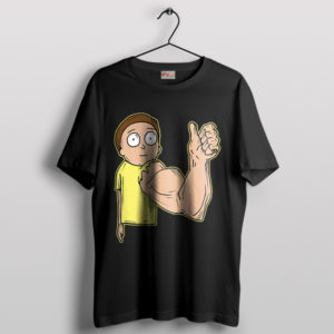 Arm Morty Smith Oh Snap Black T-Shirt