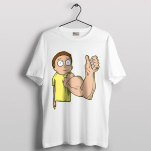 Arm Morty Smith Oh Snap White T-Shirt