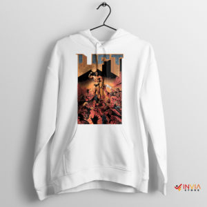 Arnold Workout Doom Games White Hoodie