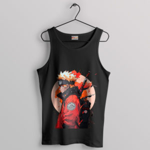 Art Naruto Next Generations Costume Black Tank Top