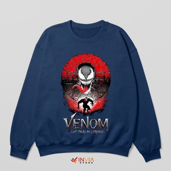 Art Venom 2 Let There Be Carnage Navy Sweatshirt