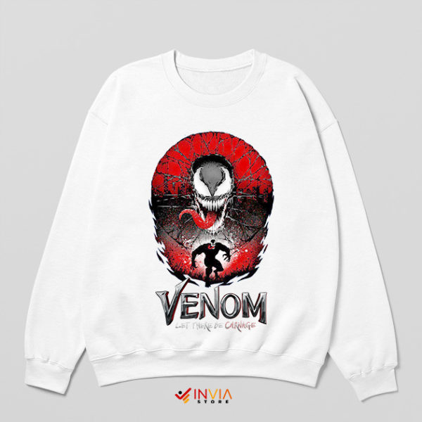 Art Venom 2 Let There Be Carnage White Sweatshirt