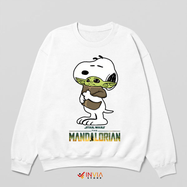 Baby Yoda Meme Snoopy Show Sweatshirt