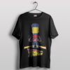 Back to the Future Poster Bart Simpson T-Shirt