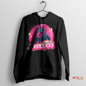 Barbie Logo Original Art Deadpool 3 Black Hoodie