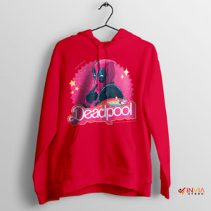 Barbie Logo Original Art Deadpool 3 Red Hoodie