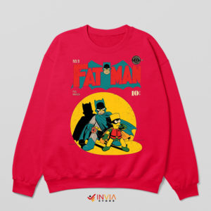 Bart Simpsons Do the Bartman Red Sweatshirt