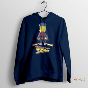 Bart Simpson's Time-Traveling Adventures Navy Hoodie