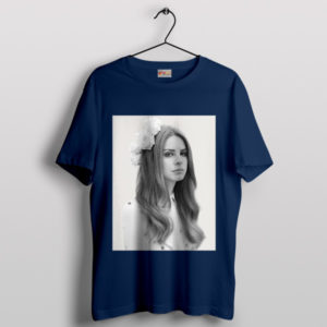 Beauty Lana Del Rey Lighter Navy T-Shirt