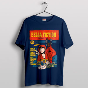 Bella Ciao Pulp Fiction Money Heist Navy T-Shirt