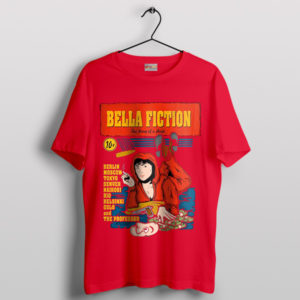 Bella Ciao Pulp Fiction Money Heist Red T-Shirt