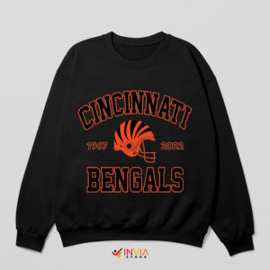 Bengals Super Bowl Graphic Symbol Black Sweatshirt