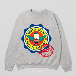 Best Friend Guarantee Krusty the Clown Sport Grey Sweatshirt