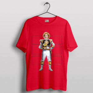 Betty White Meme Power Ranger Red T-Shirt