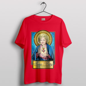 Betty White Meme Saint Jesus Red T-Shirt