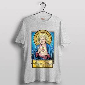 Betty White Meme Saint Jesus Sport Grey T-Shirt