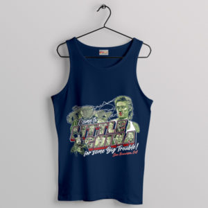 Big Trouble in Little China Merch Navy Tank Top