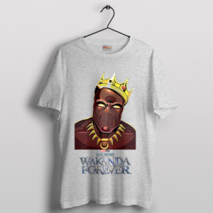 Biggie Smalls the Black Panther Sport Grey T-Shirt