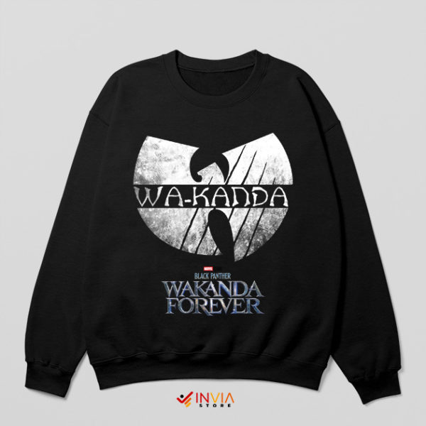 Black Panther 2 Wu-Tang Clan Logo Sweatshirt