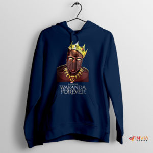 Black Panther Suit Biggie Smalls Navy Hoodie