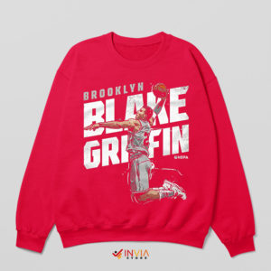 Blake Griffin Dunk Anymore Red Sweatshirt
