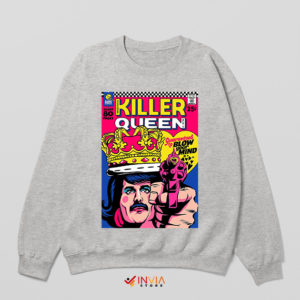 Blow Your Mind Killer Queen Sport Grey Sweatshirt