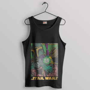 Boba Fett Armor Empire Strikes Back Black Tank Top