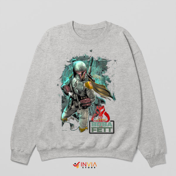 Boba Fett Enemy of the Empire Sport Grey Sweatshirt