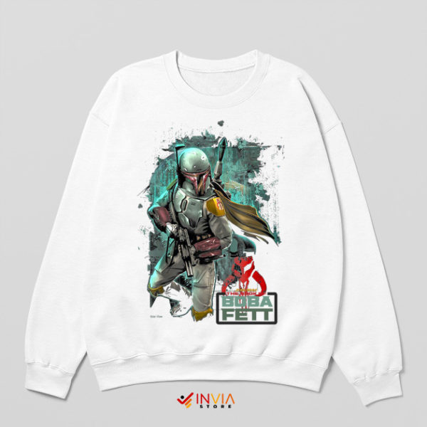 Boba Fett Enemy of the Empire White Sweatshirt