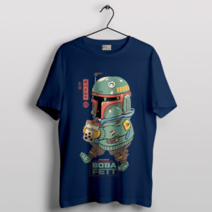 Book of Boba Fett Japanese Tea Navy T-Shirt