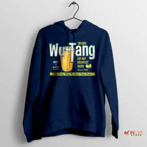 Breakfast Drink Wu Tang Clan Cream Navy Hoodie