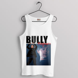 Bully Maguire Spider Man Dance White Tank Top