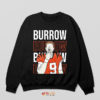 Burrow Bengals Cigar Smoke Meme Sweatshirt