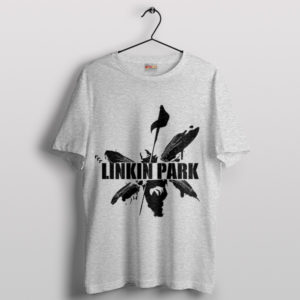 Butterfly Art Hybrid Theory LP Album Sport Grey T-Shirt