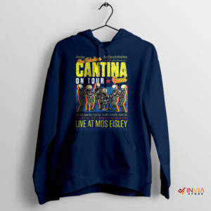 Cantina Band Instruments John Williams Navy Hoodie