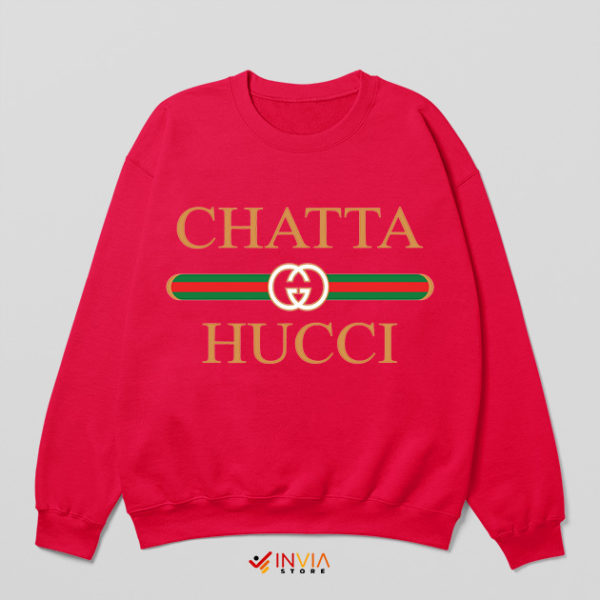 Catta Hucci Gucci Chattahoochee Red Sweatshirt