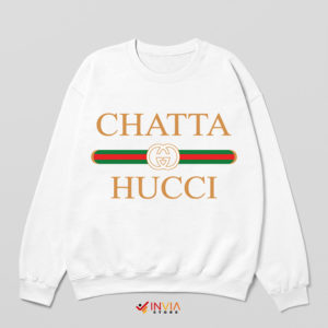 Catta Hucci Gucci Chattahoochee White Sweatshirt