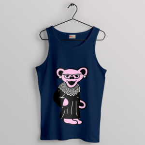 Cheap Teddy Bears Grateful Dead Navy Tank Top